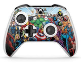 GNG 2 x Superhero Full Skin Wrap for Compatible with Xbox One S XBS Controller Vinyl Sticker