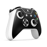 GNG 2 x Black Compatible with Xbox One S Controller Skins Full Wrap Vinyl Sticker