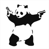 Banksy Panda Childrens Wall Art Decal Vinyl Stickers Picture for Boys/Girls Bedroom