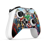 GNG 2 x Superhero Full Skin Wrap for Compatible with Xbox One S XBS Controller Vinyl Sticker