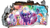 GNG L My Little Pony The Movie Vinyl Smashed Wall Art Decal Stickers Bedroom Boys Girls 3D