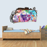 GNG L My Little Pony The Movie Vinyl Smashed Wall Art Decal Stickers Bedroom Boys Girls 3D