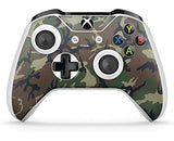 GNG 2 x Camouflage Compatible with Xbox One S Controller Skins Full Wrap Vinyl Sticker