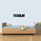Customisable Star Wars Jedi Childrens Name Wall Art Stickers Decal Vinyl for Boys/Girls Bedroom