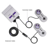 GNG 2 x SNES Classic Mini Controller Extension Cable 3M Ninitendo Wii / Wii U compatible Super Nintendo NES Classic Mini Power Cord