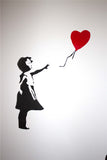 Banksy Ballon Girl Childrens Wall Art Decal Vinyl Stickers Picture for Boys/Girls Bedroom