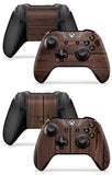 GNG 2 x Mahogany WOOD  Controller Skins Full Wrap Vinyl Sticker compatible with Xbox One / S /  X