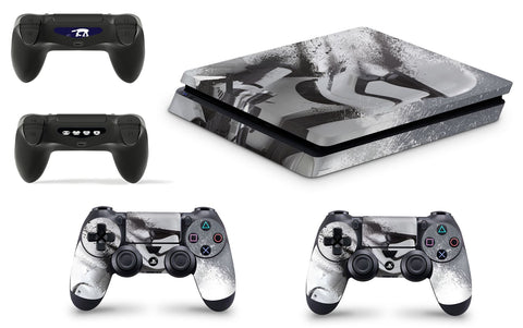giZmoZ n gadgetZ Trooper Skins for PS4 Playstation 4 SLIM Console Decal Vinal Sticker + 2 Controller Set