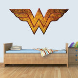 Wonder Woman Childrens Wall Art Decal Vinyl Stickers Picture for Boys/Girls Bedroom
