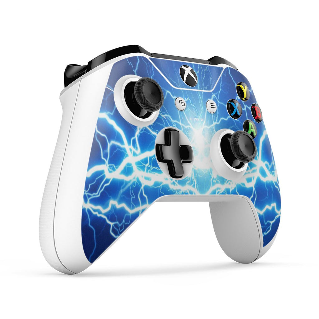 GNG 2 x Electric Blue Storm Compatible with Xbox One S Controller