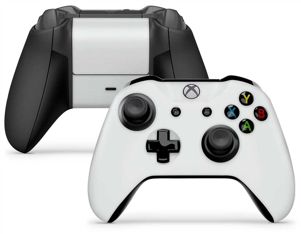 GNG 2 x Ice White Xbox One X, Xbox One S, Xbox One  Controller Skins Full Wrap Vinyl Sticker