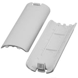 GNG 1 x Controller Compatible Nintendo Wii Remote Rear Battery Pack Cover Case - White
