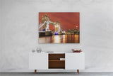 A1 60x75cm Canvas Wall Art of London Bridge for your Living Room Canvas Prints - Pictures