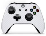 GNG Carbon White Skin Decal Sticker Compatible with Xbox One XConsole + 2 Controller Skins