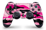 GNG 2 x PINK CAMO PlayStation 4 PS4 Controller Skins Full Wrap Vinyl Sticker