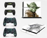 giZmoZ n gadgetZ PS4 Console Yoda From Starwars Skin Decal Vinal Sticker + 2 Controller Skins Set