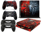 giZmoZ n gadgetZ PS4 Console Spider Skin Decal Vinal Sticker + 2 Controller Skins Set