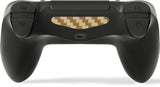 giZmoZ n gadgetZ PS4 SLIM Console Carbon Gold Colour Skin Decal Vinal Sticker + 2 Controller Skins Set