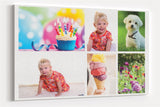 A1 60x75cm Personalised Collage Custom Canvas Wall Photo Print Art for Living Room Pictures