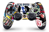 GNG 2 x STICKERBOMB PlayStation 4 PS4 Controller Skins Full Wrap Vinyl Sticker