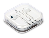 White Boxed In-Ear Earphones / Headphones with Remote Mic & Volume Control compatible with iPhone 4 5 6, iPad, Sony, Samsung